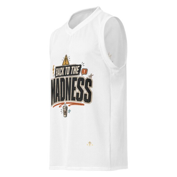 Back to the Madness basketball jersey