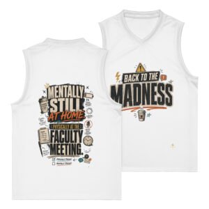 Back to the Madness basketball jersey